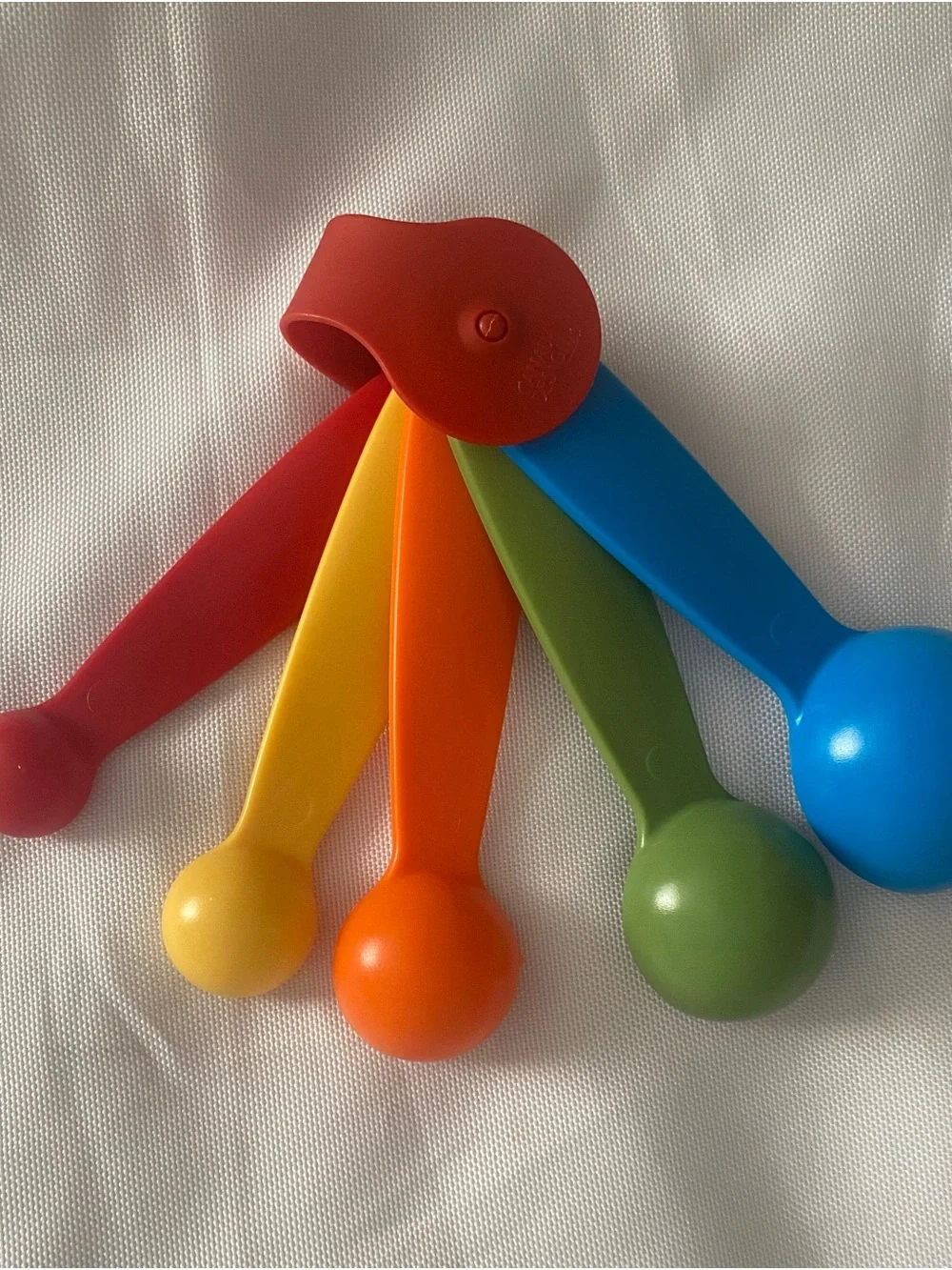 Oxo Multicolor Nesting Measuring Spoons - Blue, Green, Orange, Yellow, Red